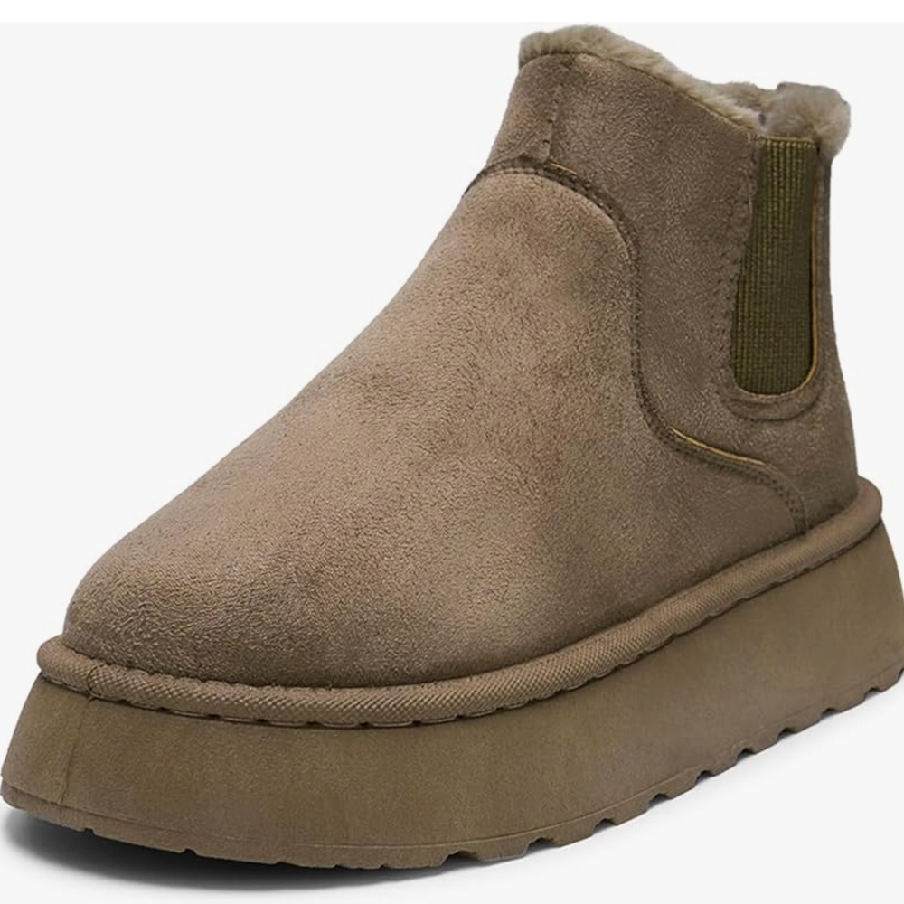 Cozy Suede Ankle Boots